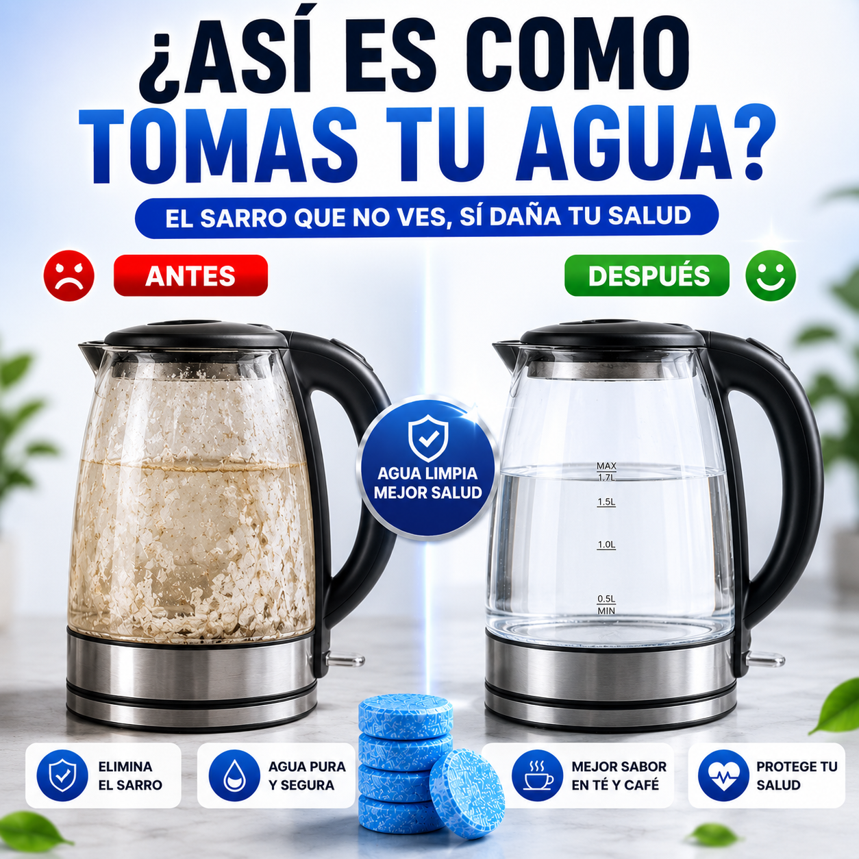 ZeroSarro™ | Protege Tu Salud y Tu Hervidor