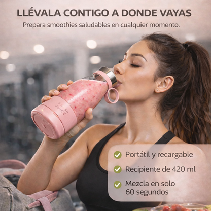 Mixora™ | Batidora Portátil para Smoothies y Jugos Naturales 420ml