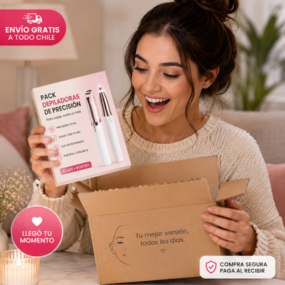 FlawlessGlow™ | Adiós a la preocupación por el vello facial visible